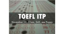 Thông báo về việc tổ chức thi TOEFL-ITP đợt thi ngày 10/03/2015